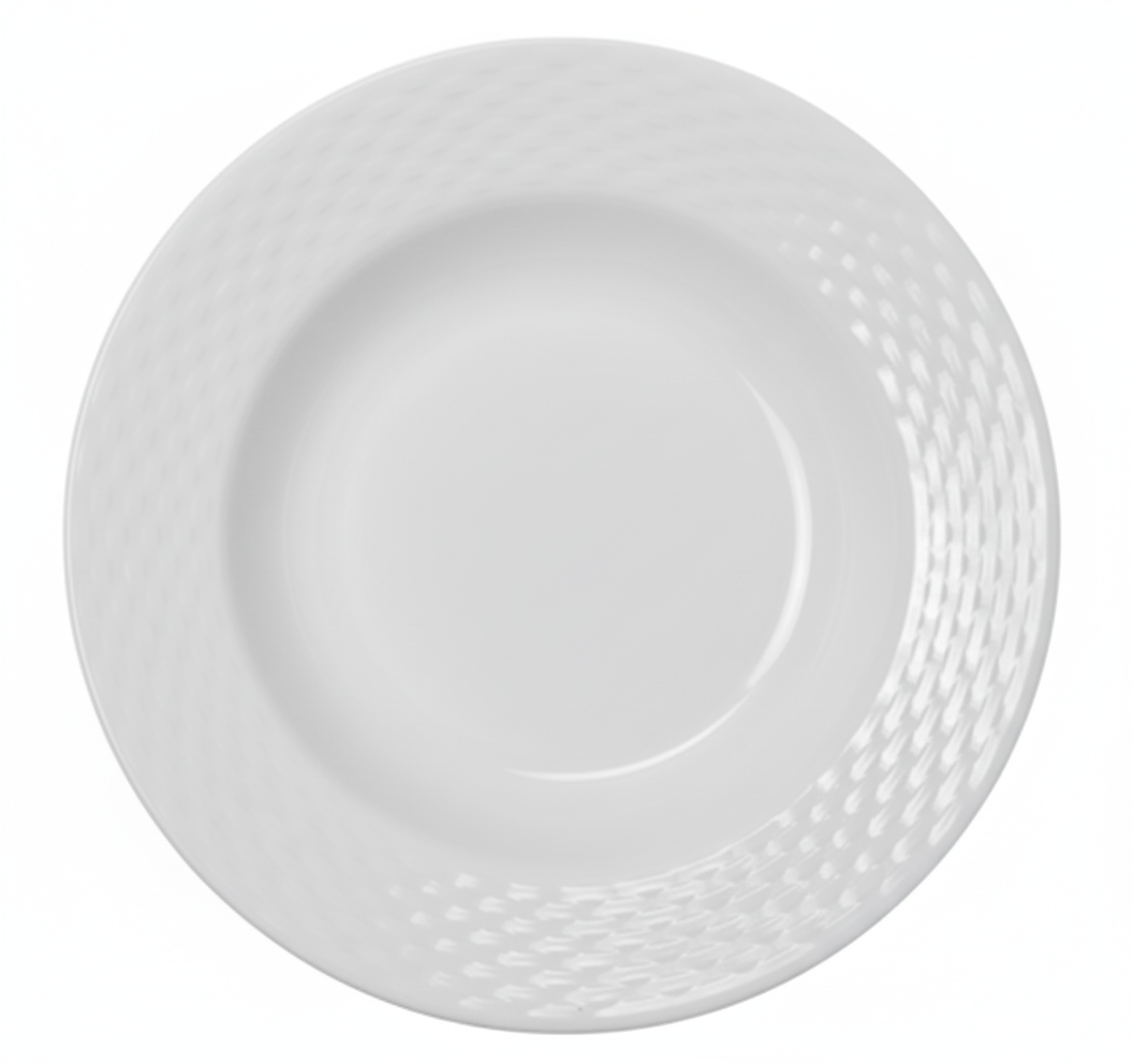 Oasis Melamine Round Stud Dinner Plate 10" 6pcs Code PO-06