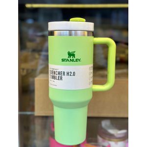 ORIGINAL STANLEY MUG TUMBLER WITH HANDLE AND STRAW 40 OZ | FLOWSTATE 3-POSITION LID | CUP HOLDER COMPATIBLE FOR TRAVEL | INSULATED STAINLESS STEEL CUP | BPA-FREE