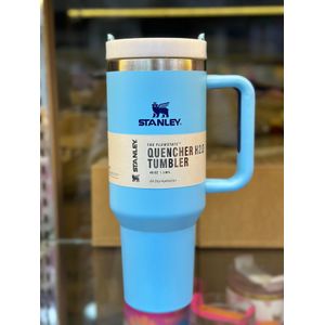 ORIGINAL STANLEY MUG TUMBLER WITH HANDLE AND STRAW 40 OZ | FLOWSTATE 3-POSITION LID | CUP HOLDER COMPATIBLE FOR TRAVEL | INSULATED STAINLESS STEEL CUP | BPA-FREE