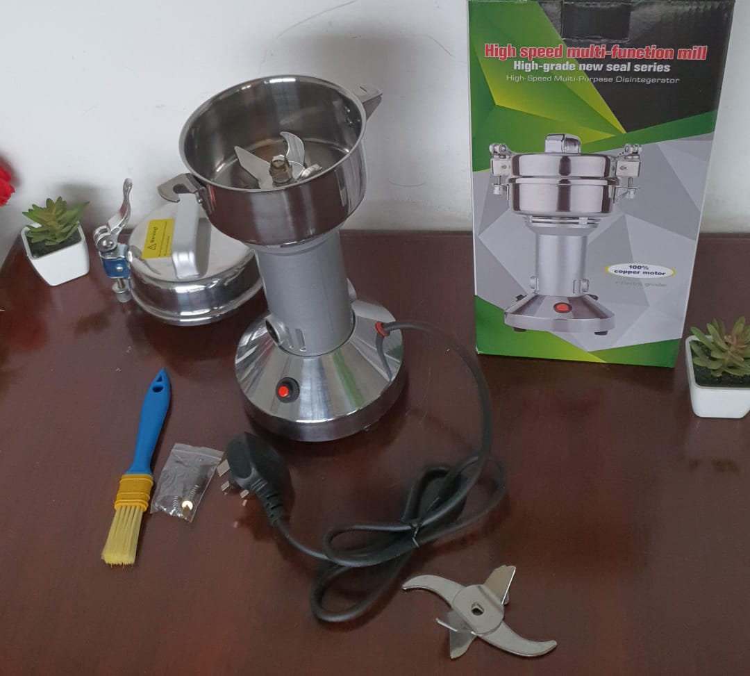 *New arrival❄️*

*High speed (25,000RPM) HIGH POWER (850W) 150g kitchen multifunction mill fine grinder (particle size ~ 60 mesh to 350 mesh or ~ 250micrometer to 44micrometer) now available 🫶👀*