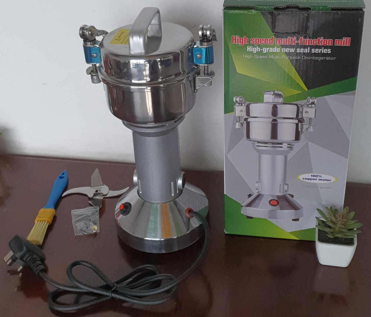 *New arrival❄️*

*High speed (25,000RPM) HIGH POWER (850W) 150g kitchen multifunction mill fine grinder (particle size ~ 60 mesh to 350 mesh or ~ 250micrometer to 44micrometer) now available 🫶👀*