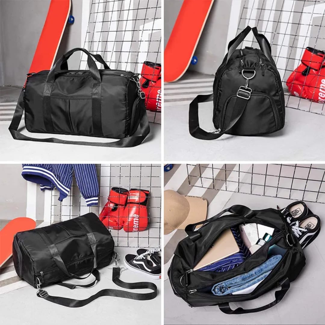 Waterproof gym /Duffle bag*



▪️Material:waterproof.

▪️Colors:Black,pink,purple.

▪️Size: 46cm*28cm*25cm

▪️Ideal for business,gym & travelling.



 *Price offer‼️*

▪️made of the best quality 

▪️D