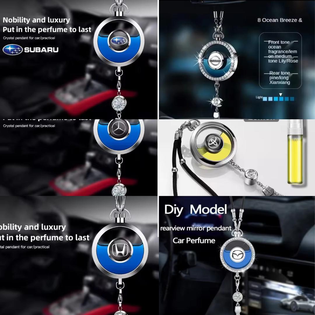 Car branded air freshener pendant