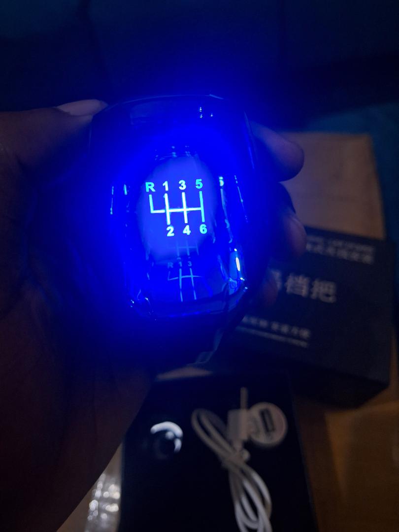 Aftermarket LED car gear knobs