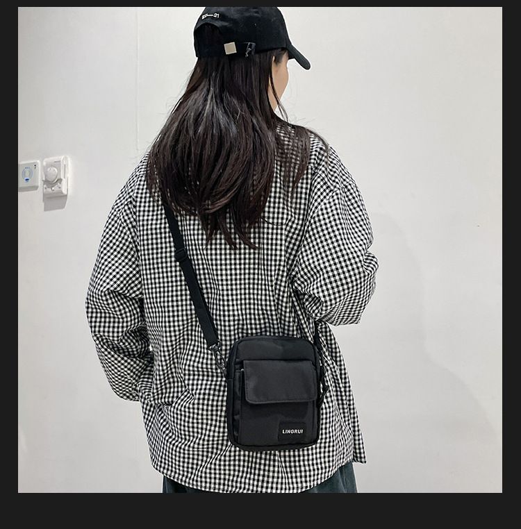 Oxford Men's Bag Fanny Pack Multi-Pocket Waterproof Casual Chest Bag Men Waist Pack Cell Phone Pouch Purse Portable Sling Bags