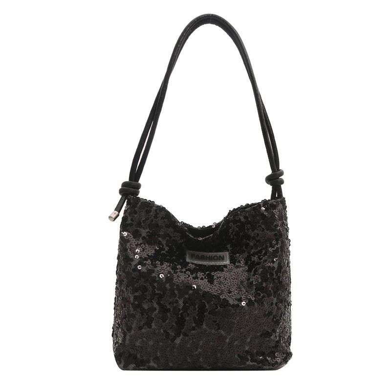 Luxury Tote Handbag Ladies High Quality Satchel Sparkling Armpit Purse Designer Fashion Shoulder Bags French Shinny Underarm Bag
