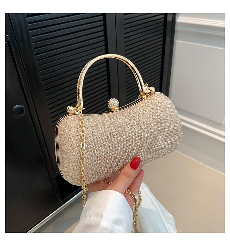 Hard Box Clutch Bright Silk Evening Bags for Matching Shoes and Womens Wedding Prom Evening Party Handbag