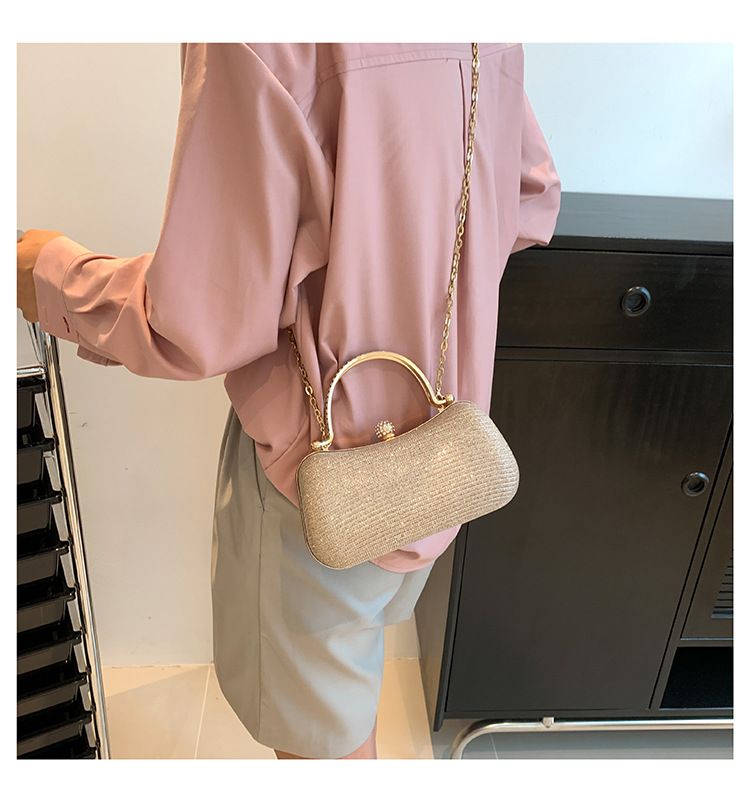 Hard Box Clutch Bright Silk Evening Bags for Matching Shoes and Womens Wedding Prom Evening Party Handbag