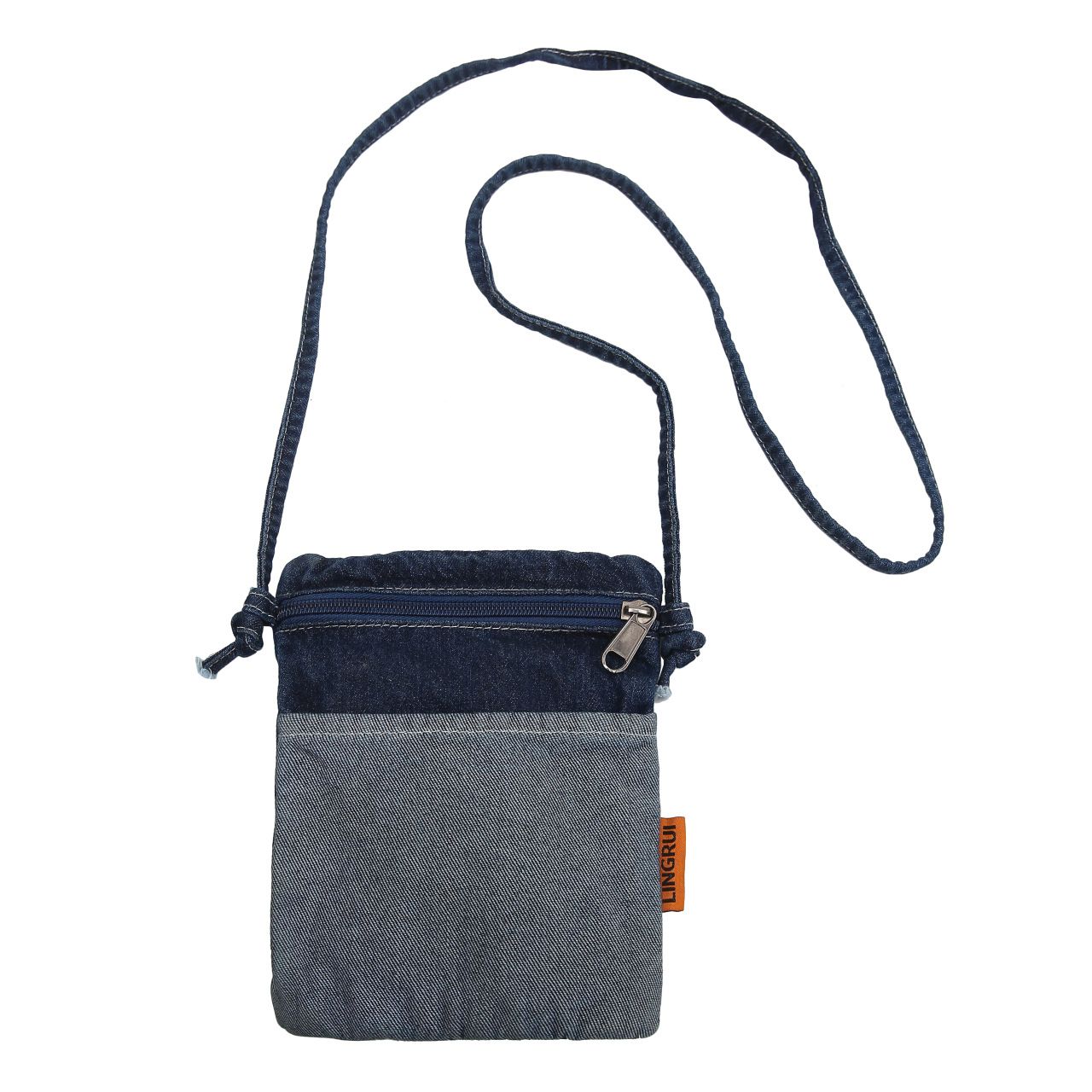 Women's Denim Crossbody Bag Lightweight Mini Shoulder Purse Adjustable Strap Small Casual Bag for Daily Use & Travel Storage Bag B0154