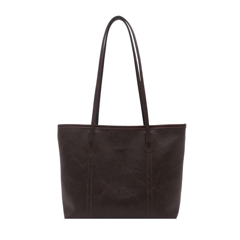 Women PU Leather Large Capacity Shoulder Bag Crossbody Hand Tote Vintage Bag B0175