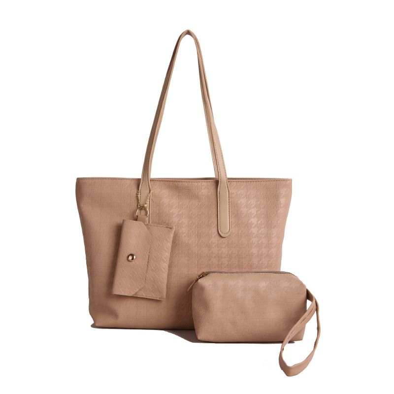 Large PU Leather Shoulder Bag for Women Fashion Trend Designer Female Fashion Handbags Purses Tote Bags B0714
