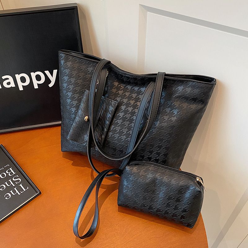 Large PU Leather Shoulder Bag for Women Fashion Trend Designer Female Fashion Handbags Purses Tote Bags B0714