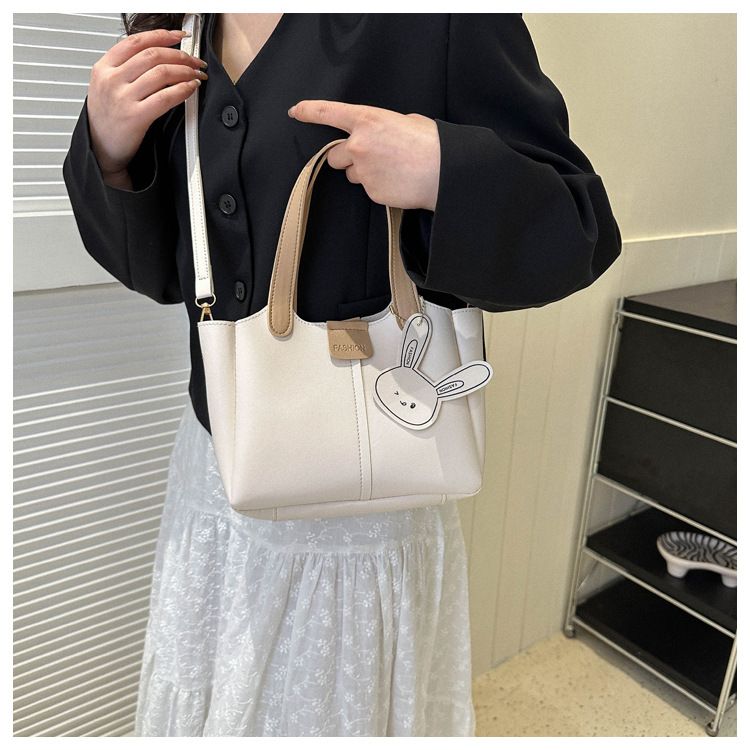 Classical Scarf Bucket Bag Women Luxury Handbag Fashion Designer Pu Leather Shoulder Crossbody Bag Shopper Female Tote Bag 2PCS B0702