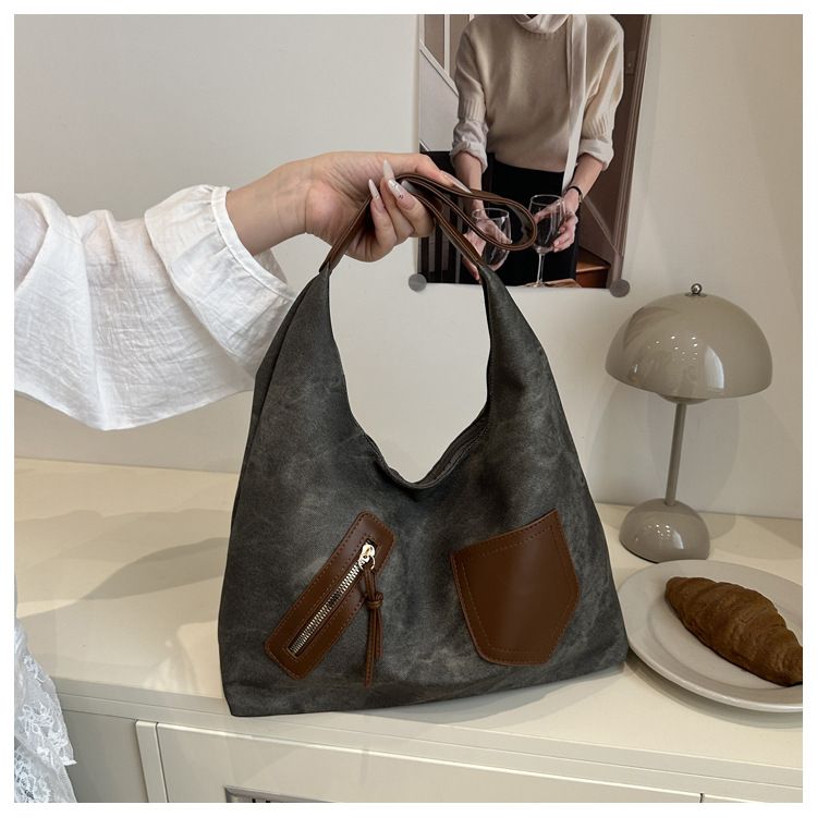 Large Capacity Totes bags Designer luxury Handbag Female Single Shoulder bags Casual Hobos bags Retro Original Lady Purse B0150