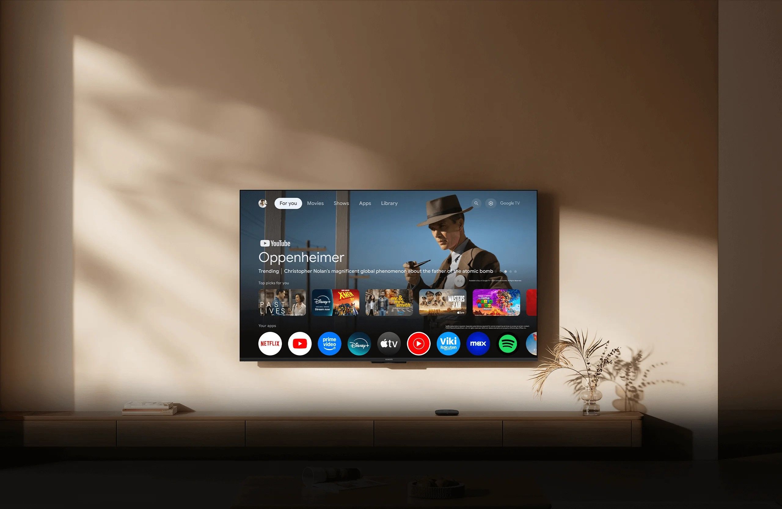 Xiaomi TV Box S (3rd Gen), 4K UHD resolution Dolby Vision HDR10+ Google TV™ Chromecast built-in and supports Wi-Fi 6.