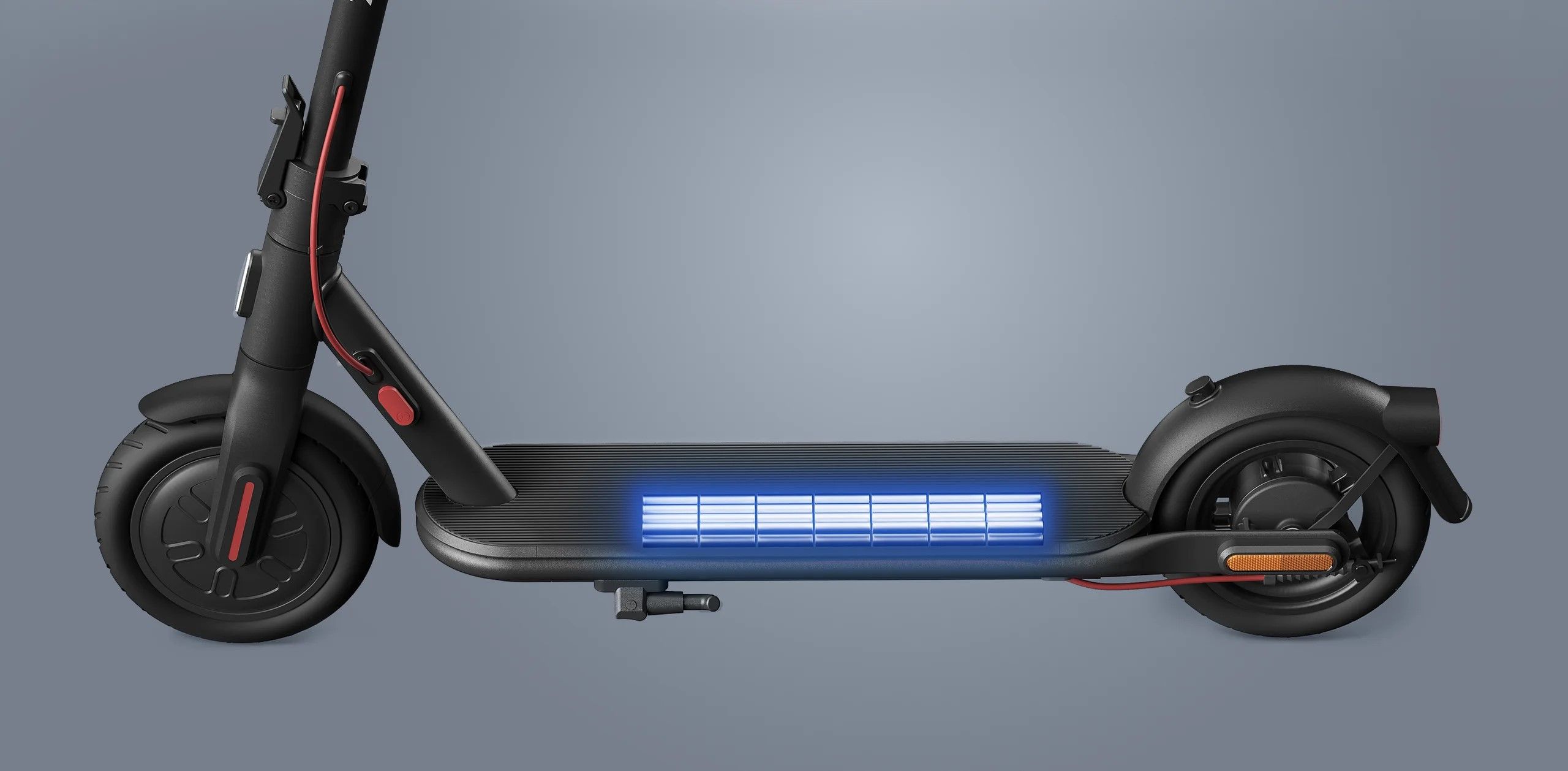 Xiaomi Electric Scooter 4 Lite, Max. speed 25km/hr. Travel range Approx. 20km IP54 Approx. 4.5 hours Charging Time, Deck widened by 5mm, Stable standing, comfortable riding, 300W powerful motor