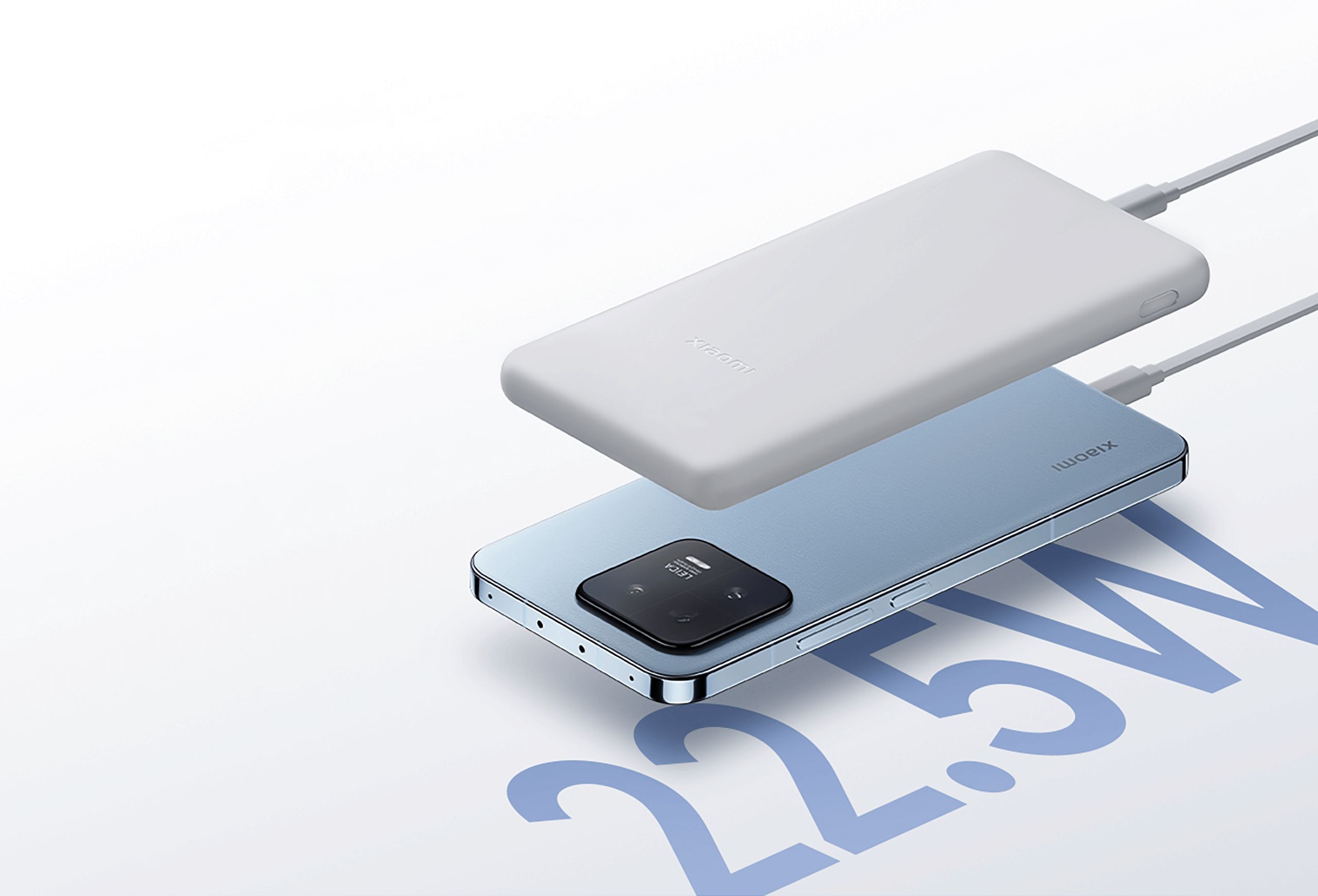 Xiaomi Power Bank 10000mAh 22.5W Lite Lightweight and portable, Multiple device compatibility, USB-C two-way fast charging, Charge three devices simultaneously, Supports low-current charging