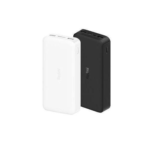 Xiaomi 20000 mAh Redmi Fast Charge Power Bank, Dual input ports, Dual output ports, 74Wh high capacity, Two-way 18W fast charging, Lithium ion polymer battery, Overcharge and over discharge protection