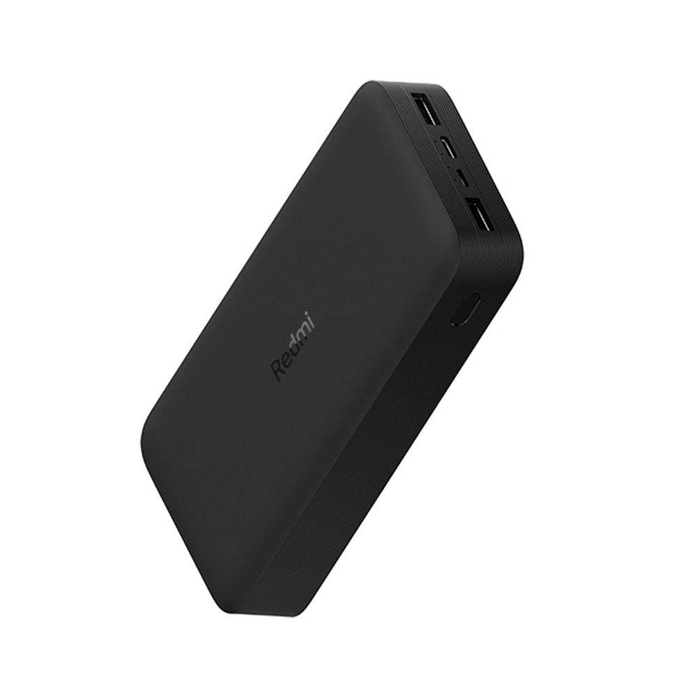 Xiaomi 20000 mAh Redmi Fast Charge Power Bank, Dual input ports, Dual output ports, 74Wh high capacity, Two-way 18W fast charging, Lithium ion polymer battery, Overcharge and over discharge protection