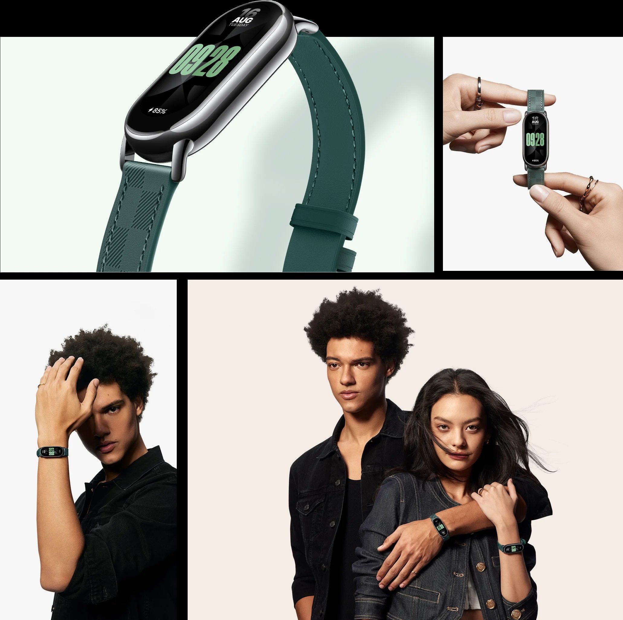 Xiaomi Smart Band 8, 9 Replacement Straps, Easily-detachable, Various Strap Designs, Various Colors