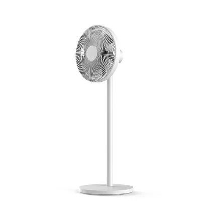 Mi Smart Standing Fan 2, Dual blades, DC motor, Voice control, 140° ventilation, 14m range, 100 levels, Table and floor, Silent all night, easily adjust the height of the stand, Precise speed settings