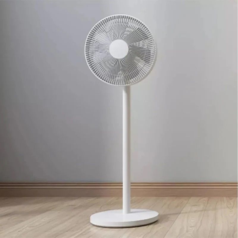 Mi Smart Standing Fan 2, Dual blades, DC motor, Voice control, 140° ventilation, 14m range, 100 levels, Table and floor, Silent all night, easily adjust the height of the stand, Precise speed settings
