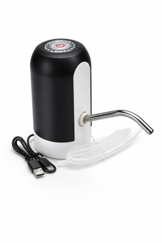 Automatic Portable Electric Water Dispenser Pump, Wireless Water Pump, Rechargeable, One-Button, Touch-Activated, Durable ABS Plastic, Low Power Consumption, 1200mAh Battery, No Installation Required