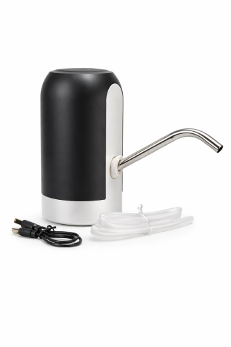 Automatic Portable Electric Water Dispenser Pump, Wireless Water Pump, Rechargeable, One-Button, Touch-Activated, Durable ABS Plastic, Low Power Consumption, 1200mAh Battery, No Installation Required