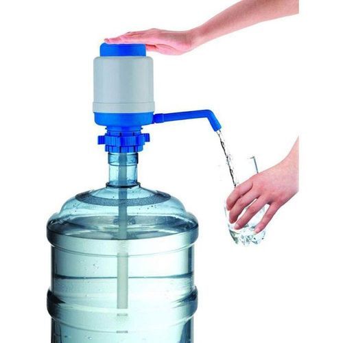 Manual Hand-Press Water Dispenser Pump, Portable and Non-Electric, Universal Fit, Safe and Non-Toxic, Hygienic