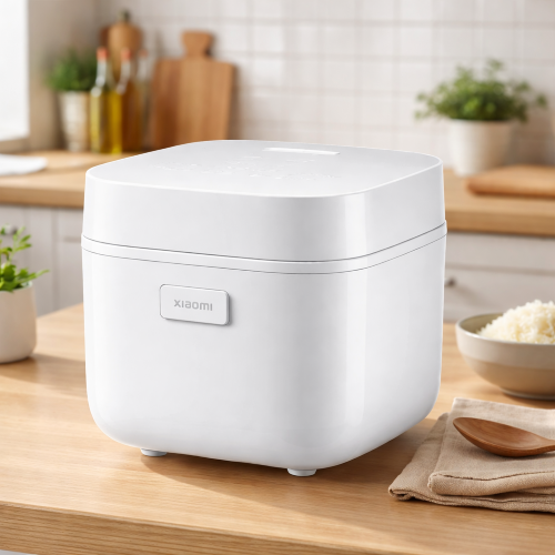 Xiaomi Multifunctional Rice Cooker 1.5L, Glass Touch Panel, Non-stick Aluminum Alloy Inner Pot, 24-Hour Scheduling, Automatic Keep-Warm Function, Upper and Lower Temperature Sensors, 320 - 380W Power
