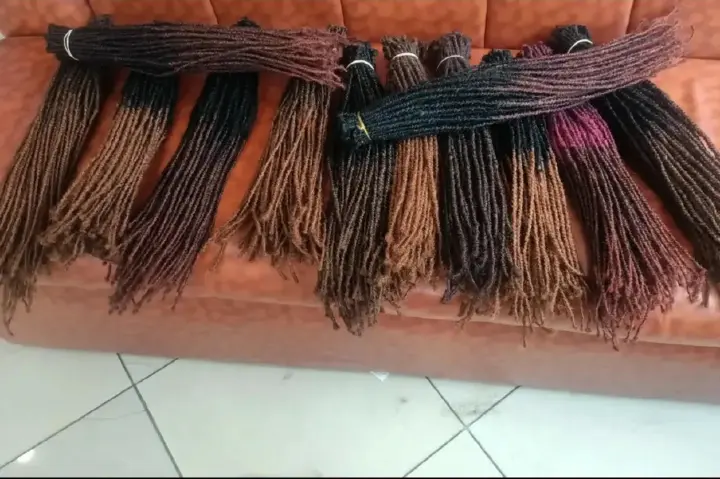 Shoulder length ug dreadlocksug locs are artificial dreadlocks that help to nature and grow hair with in a period of one year