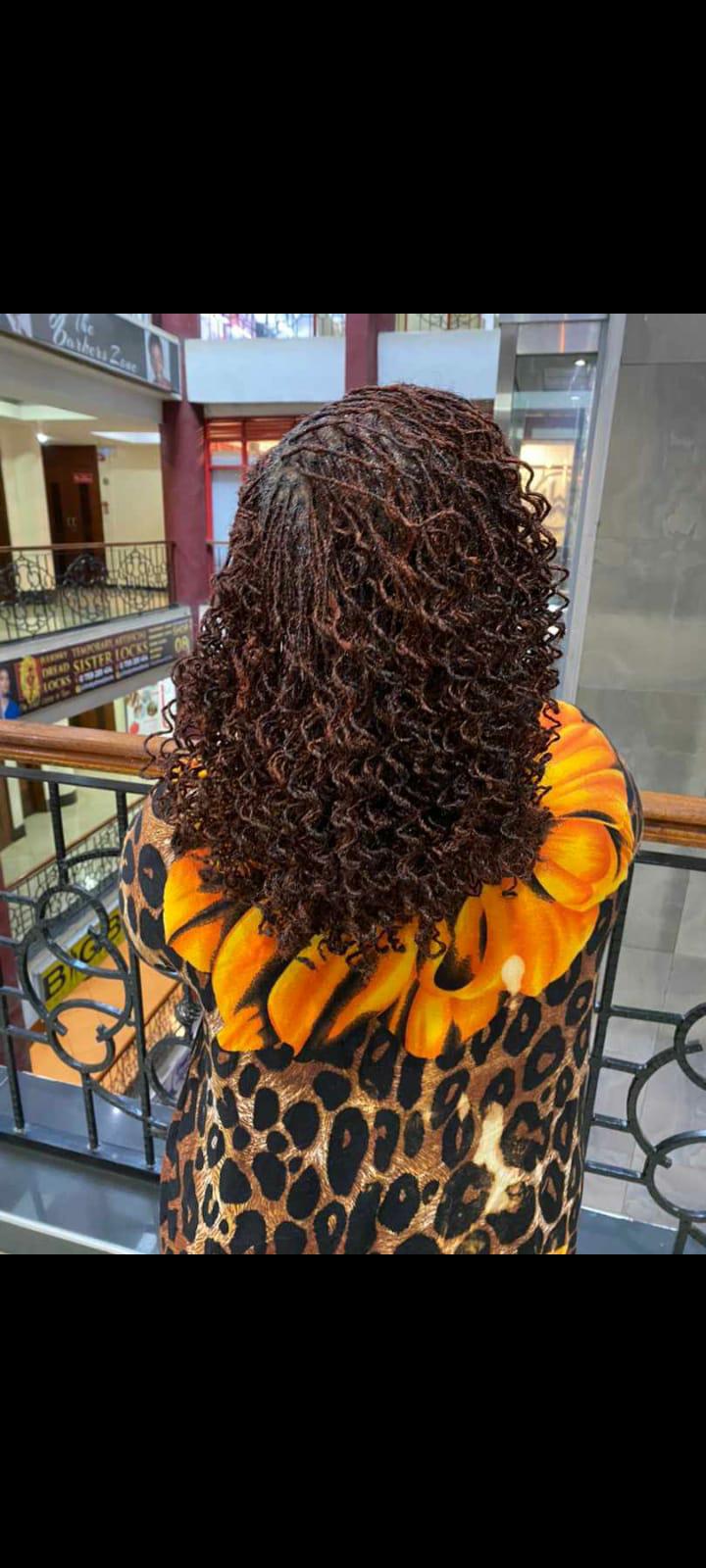 Shoulder length ug dreadlocksug locs are artificial dreadlocks that help to nature and grow hair with in a period of one year