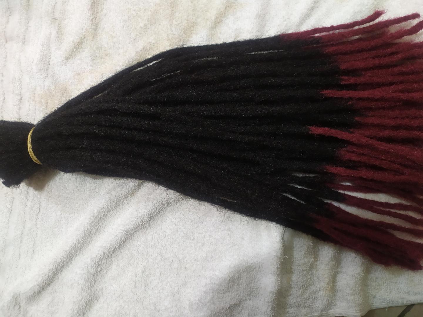Artificial dreadlocks Dreadlock extensions are pre-made dreadlocks (or locs) that are added to your natural hair to achieve a desired length, volume, or look without having to wait for your hair to lo