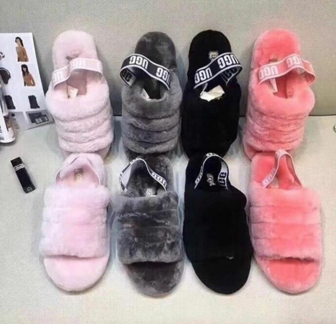 Fancy Fluffy high-quality shoes.FLUFFY are made from premium suede and lined with genuine sheeps wool, which provides your feet with ample warmth. The supple suede upper provides a touch of elegance,