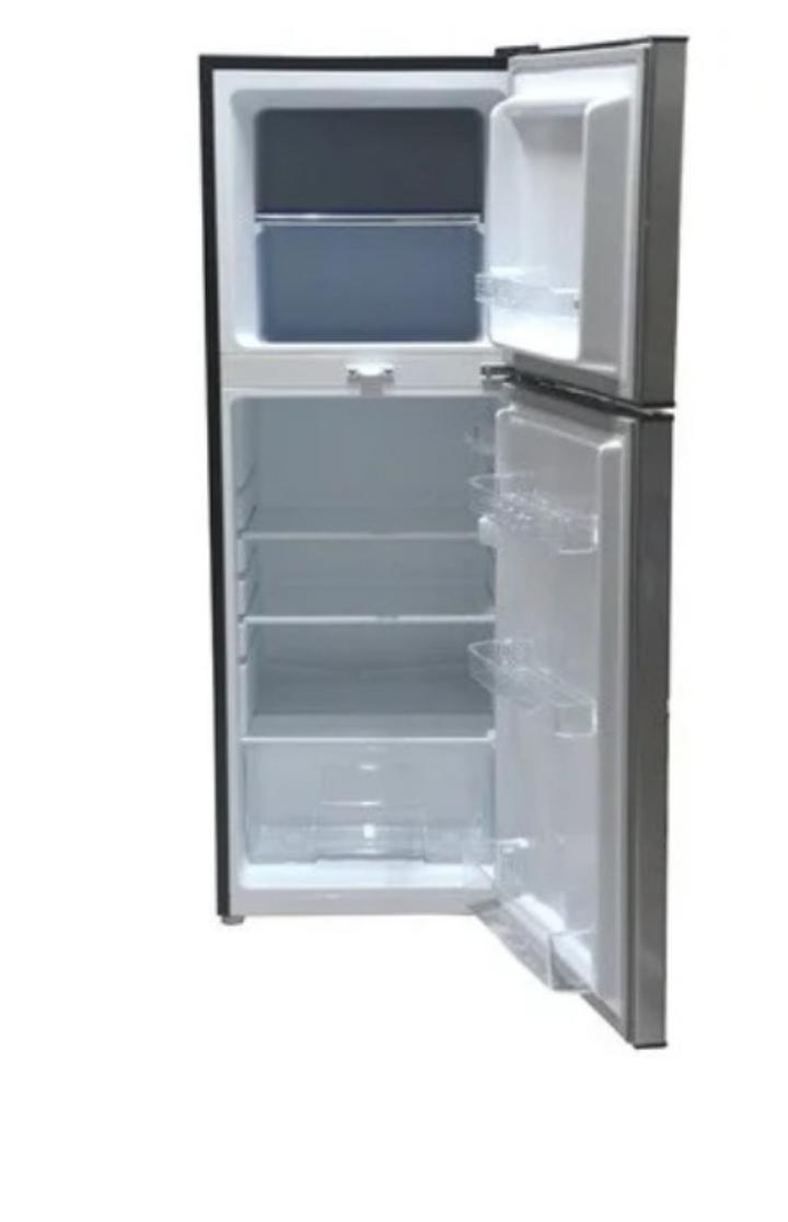 Mika 138L Double Door Refrigerator Top Mounted Freezer 2 Star Energy Rating Direct Cool Deodorizer-Smell Buster