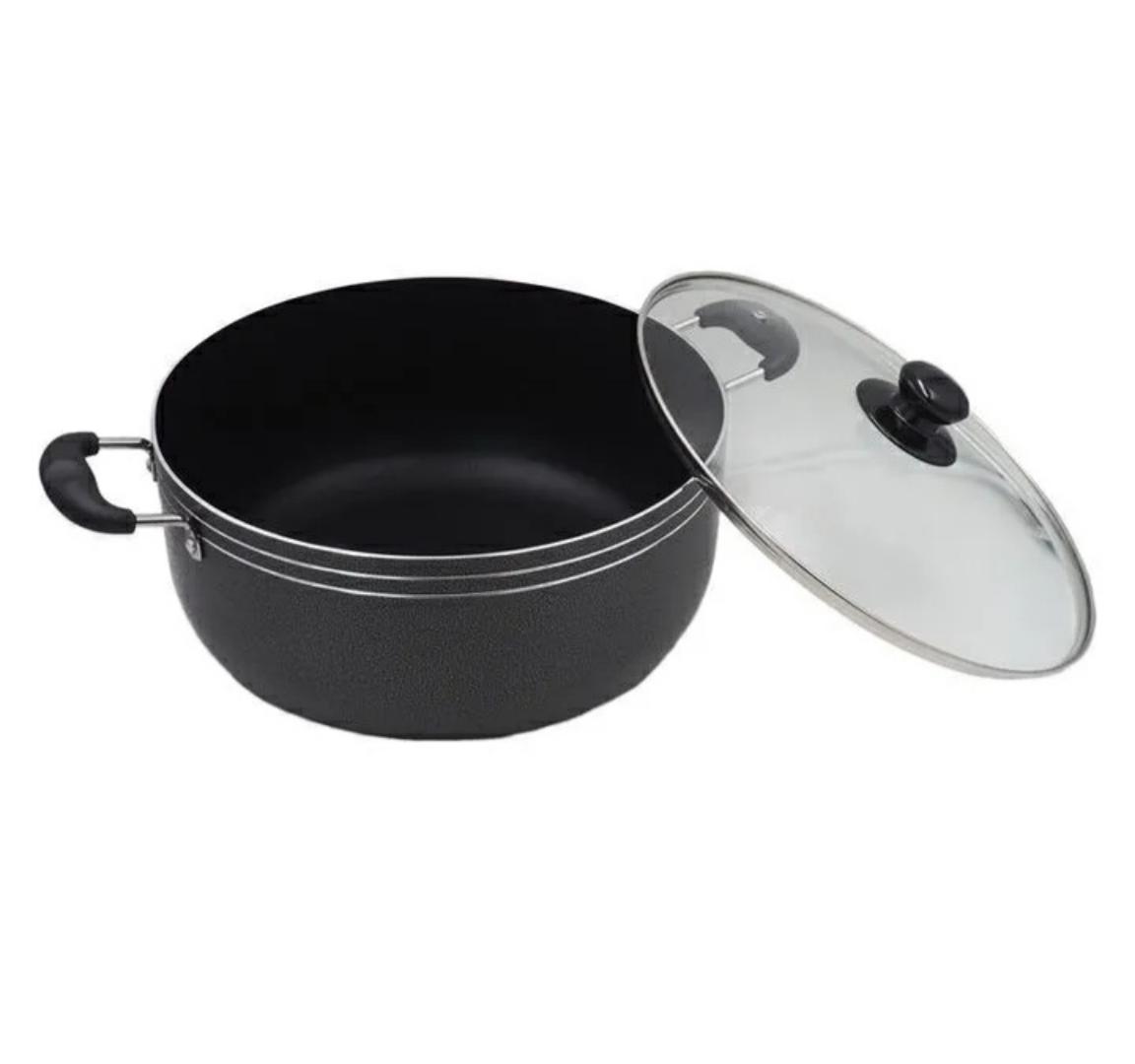 【11th Anniversary offer 】TC 14PCS Nonstick Cookware Set Cooking Pots Sufuria (20/22/24/28/30cm Pots +26cm frying pan)