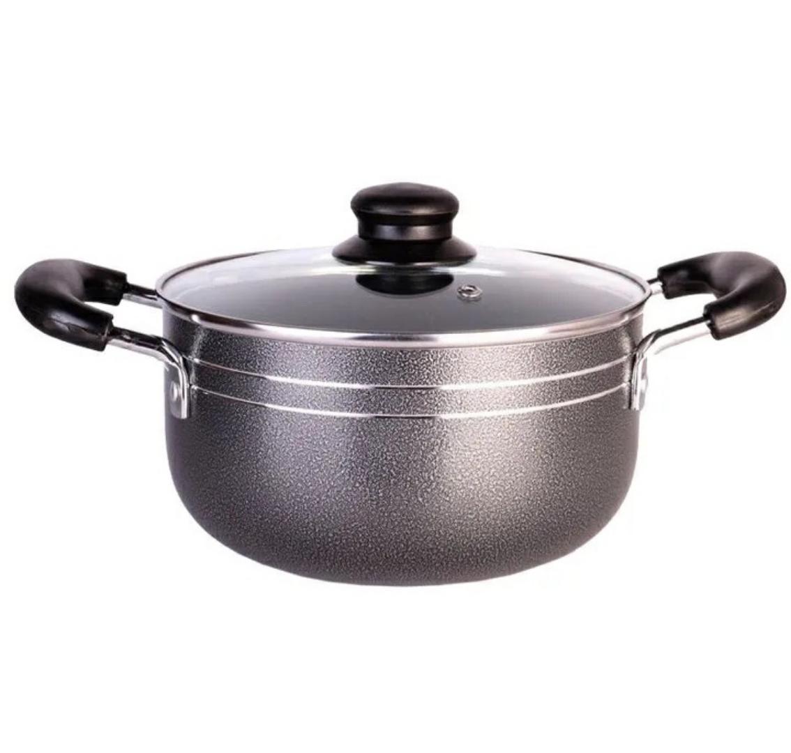 【11th Anniversary offer 】TC 14PCS Nonstick Cookware Set Cooking Pots Sufuria (20/22/24/28/30cm Pots +26cm frying pan)