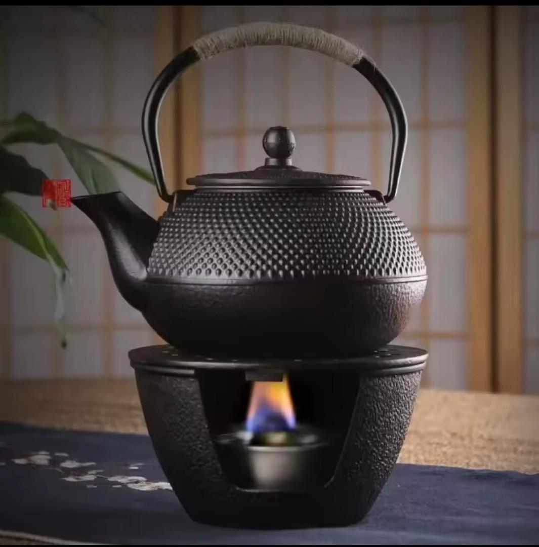 900ml Cast Iron Set Teapot Japanese Tea Tetsubin Pot Kettle Enamel Fu Kung Infusers Metal With Strainer Net Filter. kettle. modern kitchen. Coffee maker