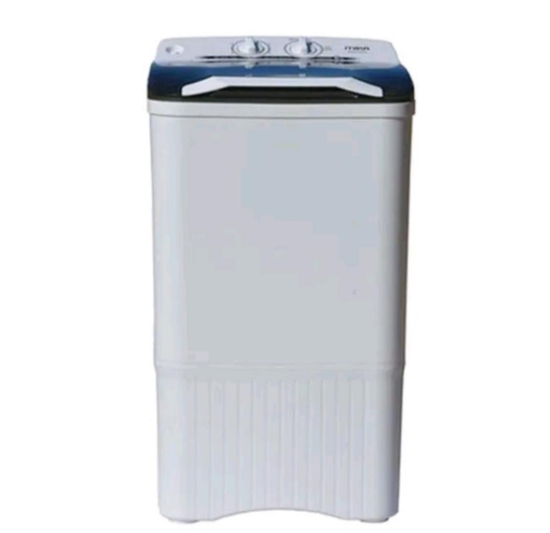 Mika Semi Automatic 6Kg Top Load Washing Machine - Single Tub Design: Combines washing and spinning for convenience, Energy Efficient: Reduces water and electricity consumption.