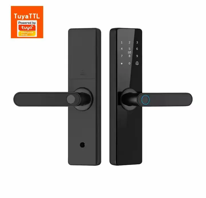 Hot New Product TUYA Finger Print Electric Smart Digit Lock with Camera Biometric Smart Fingerprint Lock Smart Lock Door