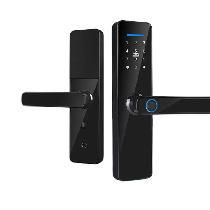 High Quality Smart Digital Fingerprint Doorlock Zigbee Tuya Wifi lock Remote Control Intelligent Door Lock