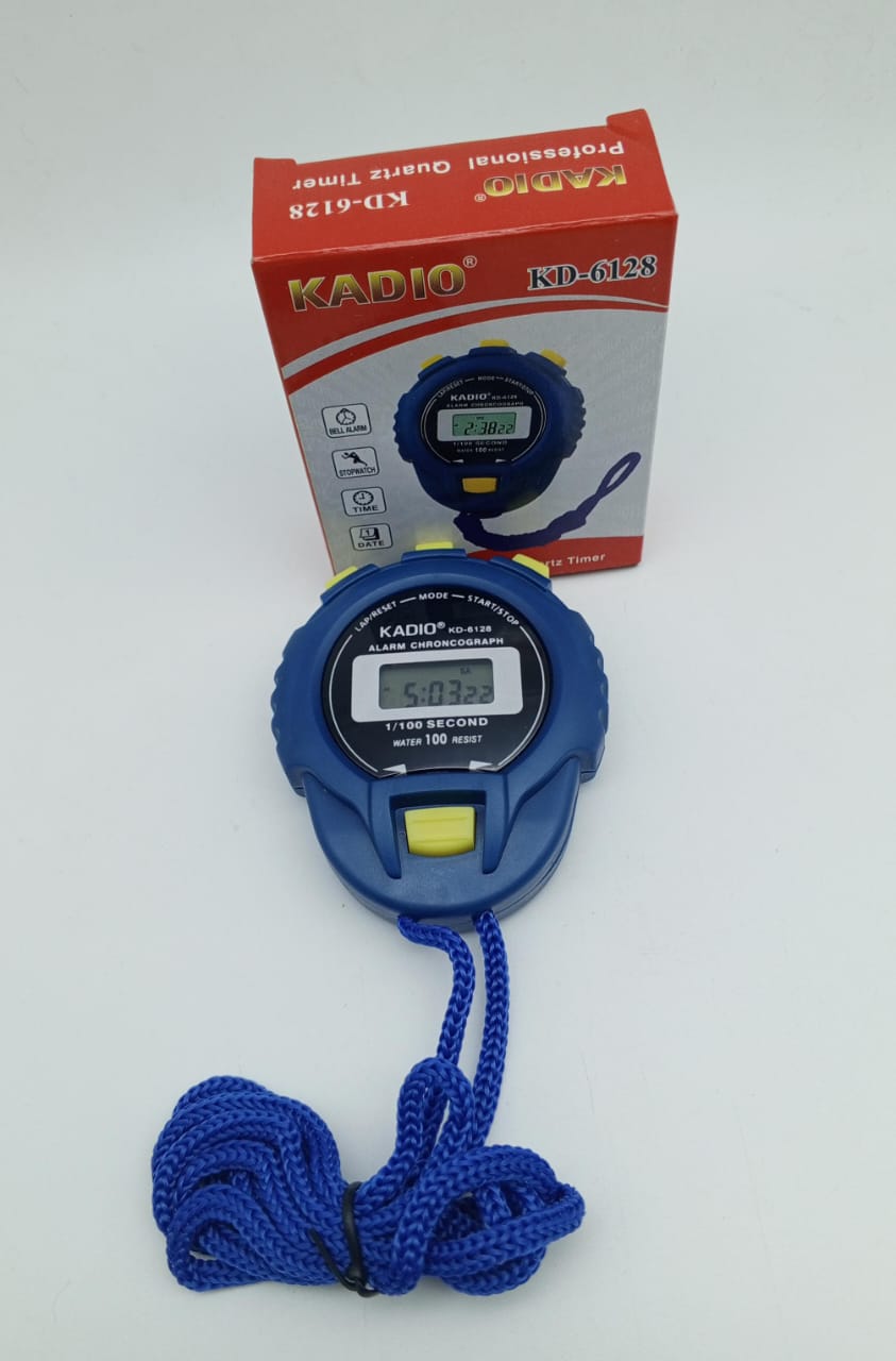 Kadio Professional Digital Chronometer Alarm Clock Chronograph Timer Stopwatch Counter Stop Watch Race,  Features a clear, easy-to-read display, making it simple to view the time and settings.