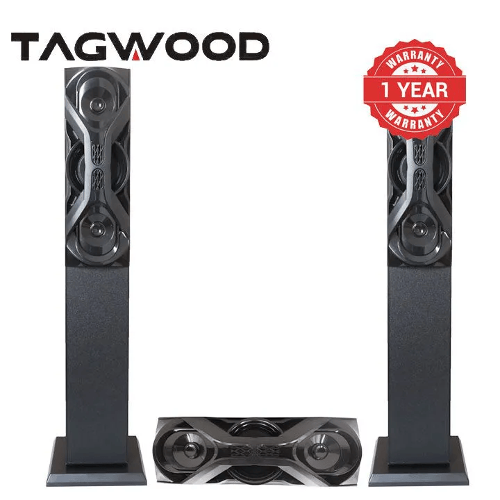 New Arrival Tagwood 631T 3.1CH Woofer Subwoofer Bluetooth |USB|AUX|SD CARD Cinema Home theater System Bluetooth Hi-Fi Speaker Speaker System