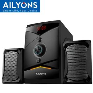AILYONS ELP2413K 2.1CH woofer Multimedia Speaker With Powerful Amplifier 18000 PMPO Output Power 20W+10W* SubWoofer Home Theatrer MultiMedia Speaker System