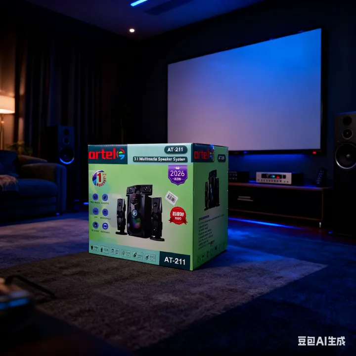 Artel AT-211 3.1CH Multimedia Bluetooth Subwoofer Speaker, 20000W High Power Home Audio System | Supports Bluetooth/USB/SD/FM Multi-Mode Playback, Remote Control Included, 12-Month Warranty.