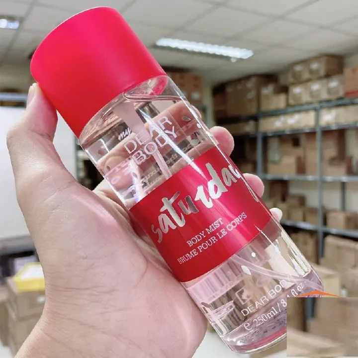My Dear Body Saturday 250ml Unisex Body Fragrance Mist - Refreshing & Long-Lasting Scent for All Day Freshness Body Splash