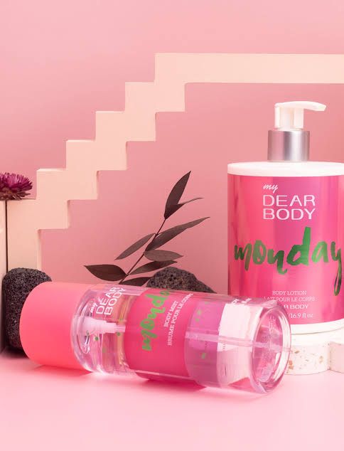 My Dear Body Monday 250ml Unisex Body Fragrance Mist - Refreshing & Long-Lasting Scent for All Day Freshness Body Splash