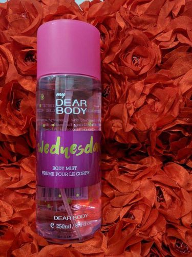 My Dear Body Wednesday 250ml Unisex Body Fragrance Mist is a crisp, energizing body splash with a refreshing and long-lasting scent that keeps you feeling vibrant and confident all day.