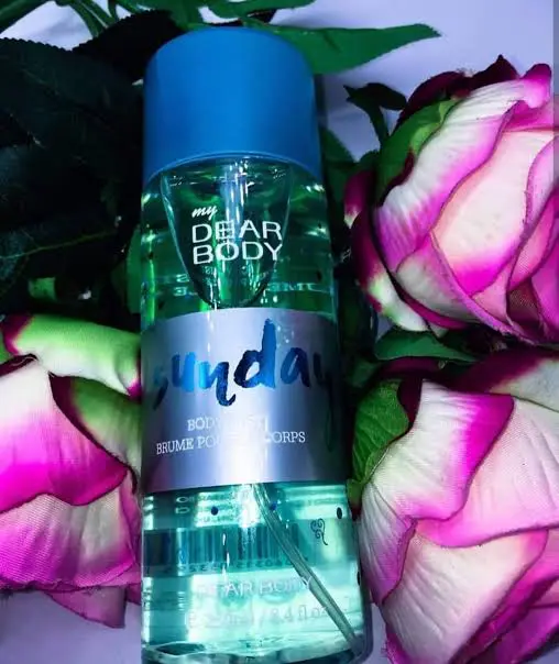 My Dear Body Sunday 250ml Unisex Body Fragnant Refreshment & Long-Lasting Scent for All Day Freshness Body Splash