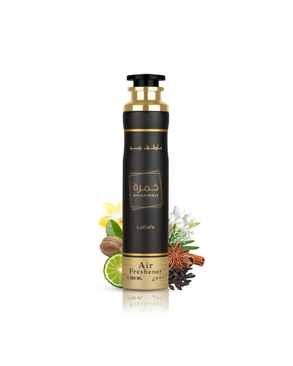 Khamrah Air Freshener 300mL By Lattafa Khamrah Air Freshener Perfumes Spray Home Oud Car Room Spray Arabian Fragrance and Longlasting scent